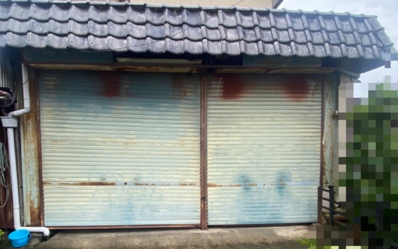 手動シャッター取替工事