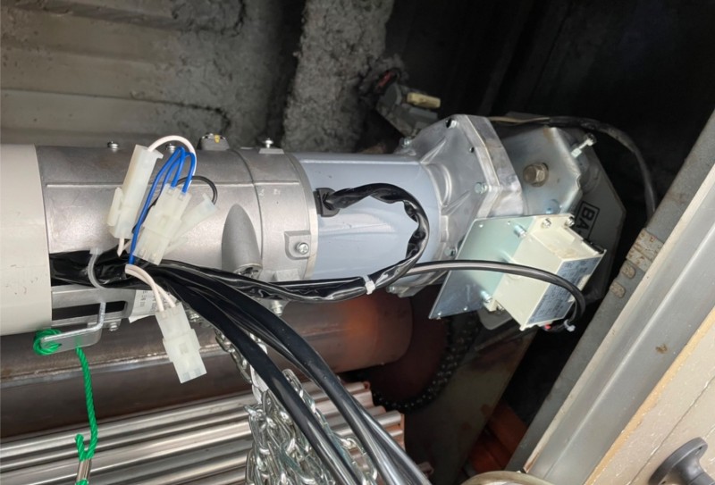電動開閉機　交換工事