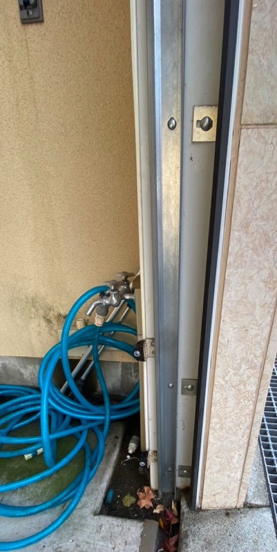 オーバードア開閉機　交換工事