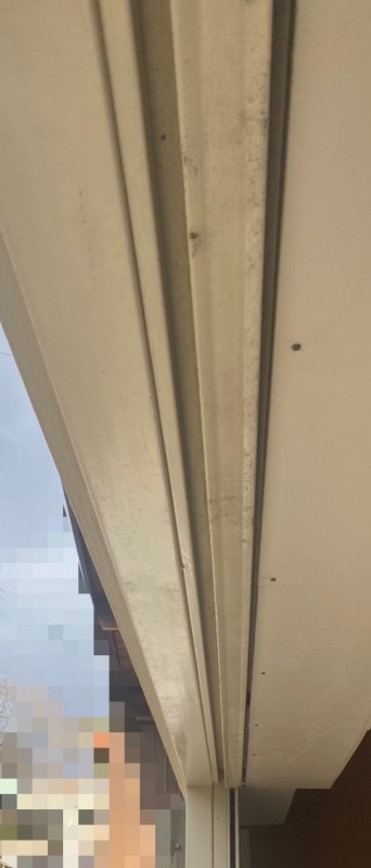 座板　補修作業