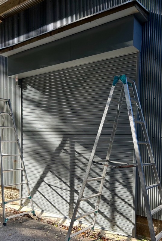 電動シャッターの新規設置