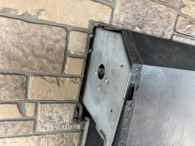 住宅　窓手動シャッター　シャフトの交換